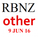 Reserve Bank to increase or reduce OCR by more than 50 basis points on 9 June 2016